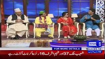 Hasb e Haal 1 April 2018 - Azizi as Jeem Seen Dhadkan - حسب حال - Dunya News