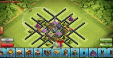 Townhall Level 8 Farming Base | 4 Mortar | Skeleton Traps | Clash of Clans