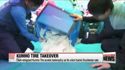Kumho Tire avoids bankruptcy as its union backs Doublestar sale
