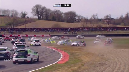 Start Chaos 2018 Clio Cup France Nogaro Race 1