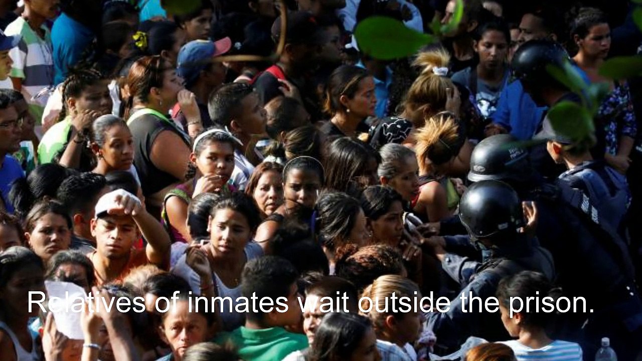 Prison fire in Venezuela
