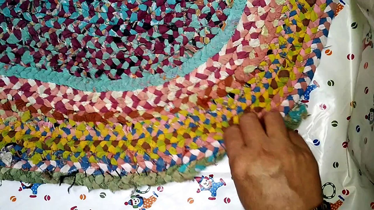 Make door mat using old clothes video Dailymotion