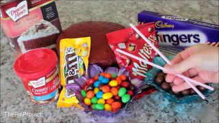 DIY Gravity Cake | Floating M&M and Malteasers