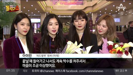 김정은 “레드벨벳 보러왔다” 공연 관람
