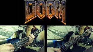 DooM - E1M1 - metal cover (guitar & bass)