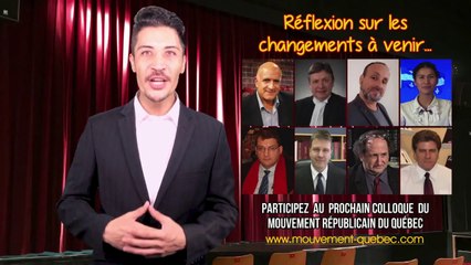 Colloque du Mouvement républicain du Québec — Juin 2018