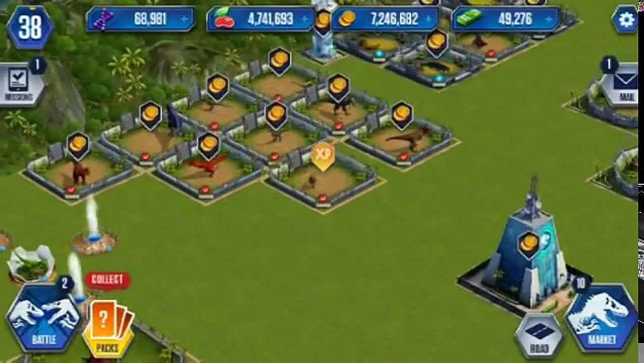 SPINORATPOR LEVEL 40 - HYBRID Jurassic World The Game