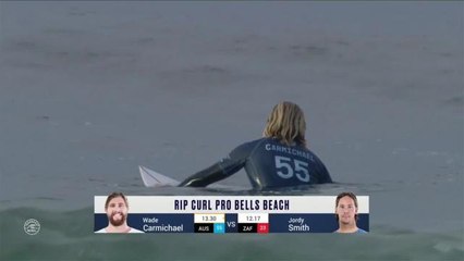 Adrénaline - Surf : Rip Curl Pro Bells Beach, Men's Championship Tour - Round 3 heat 1