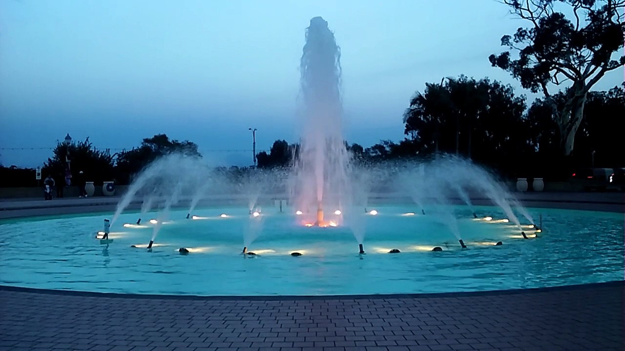 Near Balboa Park Fountain
