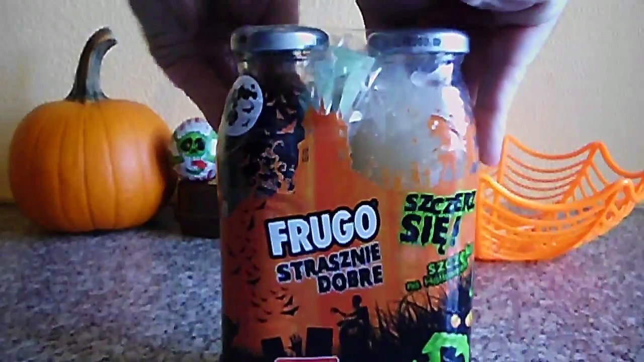 Magic Halloween Surprise Chocolate Ball + Toy and Drinks Unboxing - ハロウィン