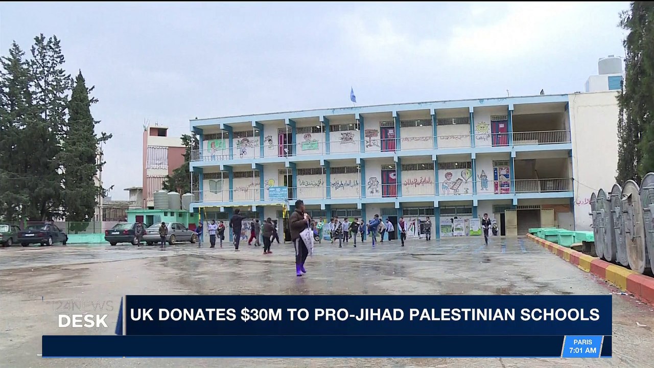 i24NEWS DESK | UK donates $30M to pro-Jihad Pal...