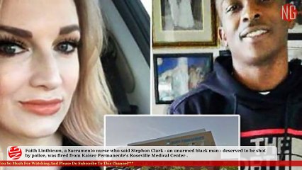 Nurse Faith Linthicum Fired From Job After Posting Comment 'Black Man Deserved To Be Shot For Being Stupid'