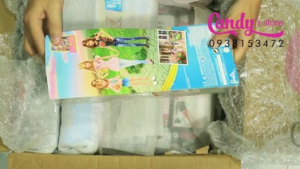 Anh chủ nhỏ - Khui thùng búp bê Barbie Ken có khớp Stacie Skipper 1 Doll Style look 9 hãng