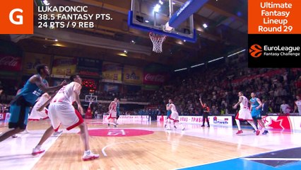 Ultimate Fantasy Lineup Round 29