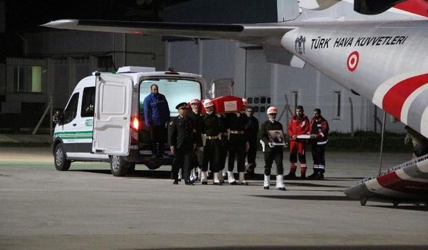 Afrin'de askeri araç mayına çarptı