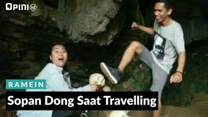 #1MENIT | Sopan Dong Saat travelling