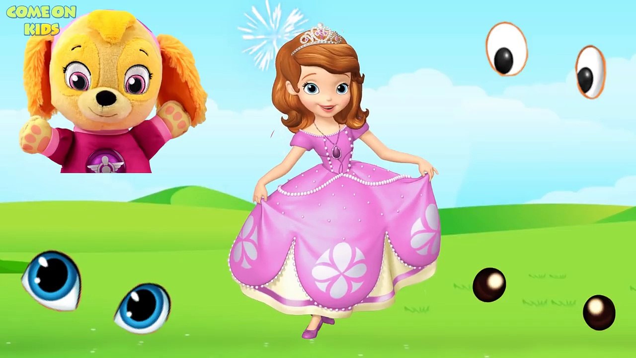 Wrong Eyes Minnie Mouse, Sofia the first, Pikachu, Backyardigans Finger Family Song