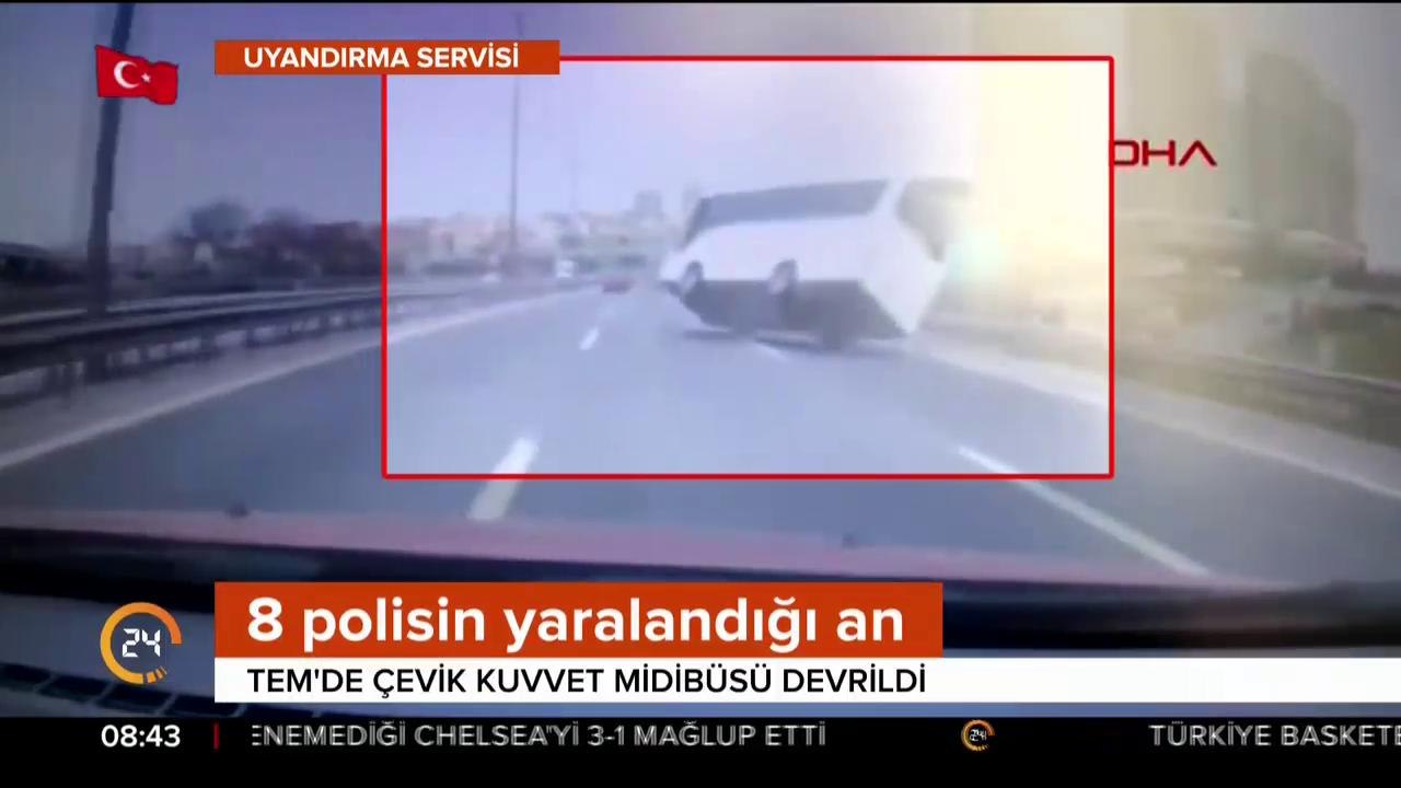 8 polis yaralandı