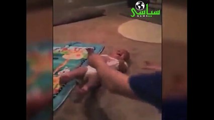 This baby's reaction upon snatching cell phone goes viral on internet