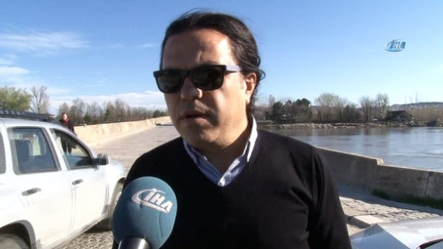Edirne’de Tunca ve Meriç Nehirleri’nde debi düşüşü devam ediyor