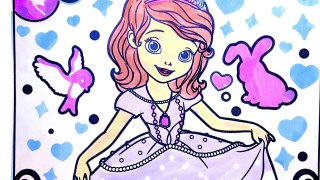 Coloring Sofia the First Pretty Dress Coloring Pages | Colouring Barbie Colouring Pages