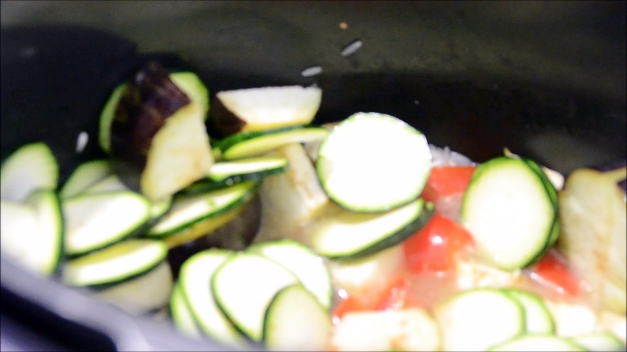 Riz aux 3 légumes cookeo