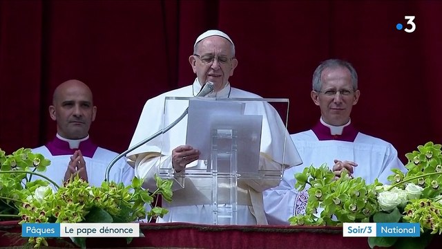 Pâques : le message fort du pape François