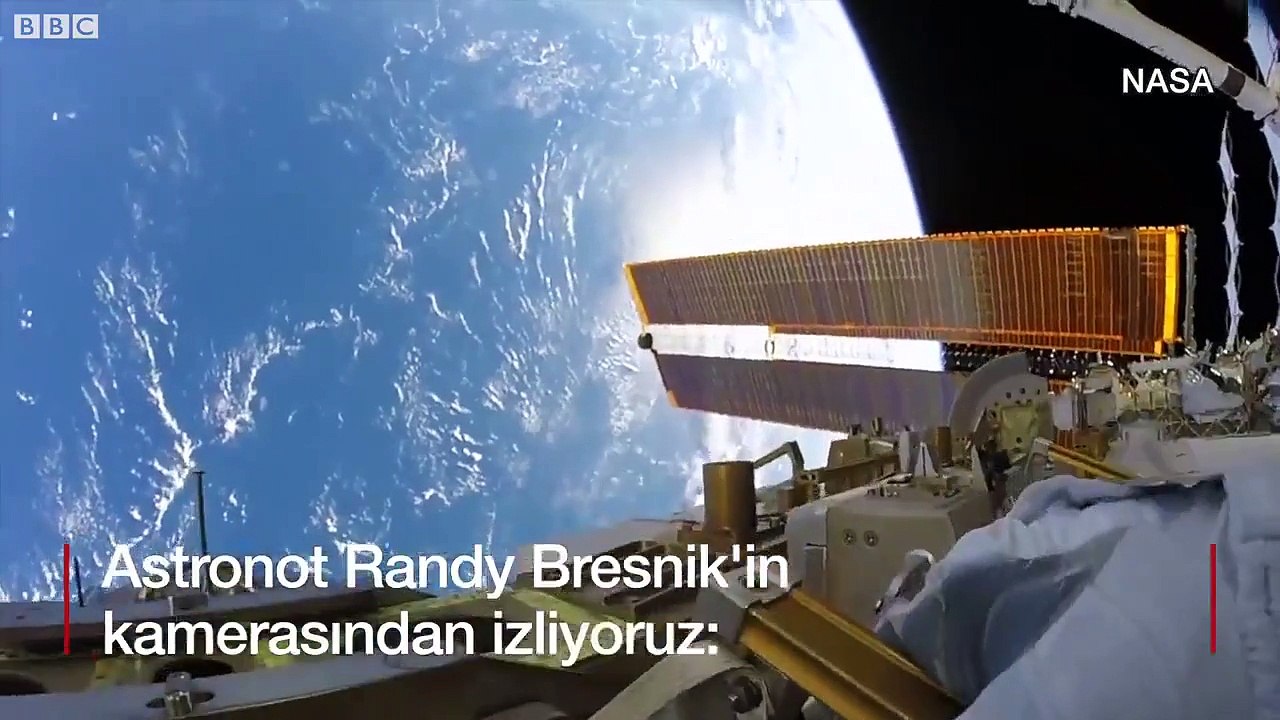 Astronotlar, uzay yürüyüşü sırasında Uluslararası Uzay İstasyonu'nun hareketini hissedebilir mi?
