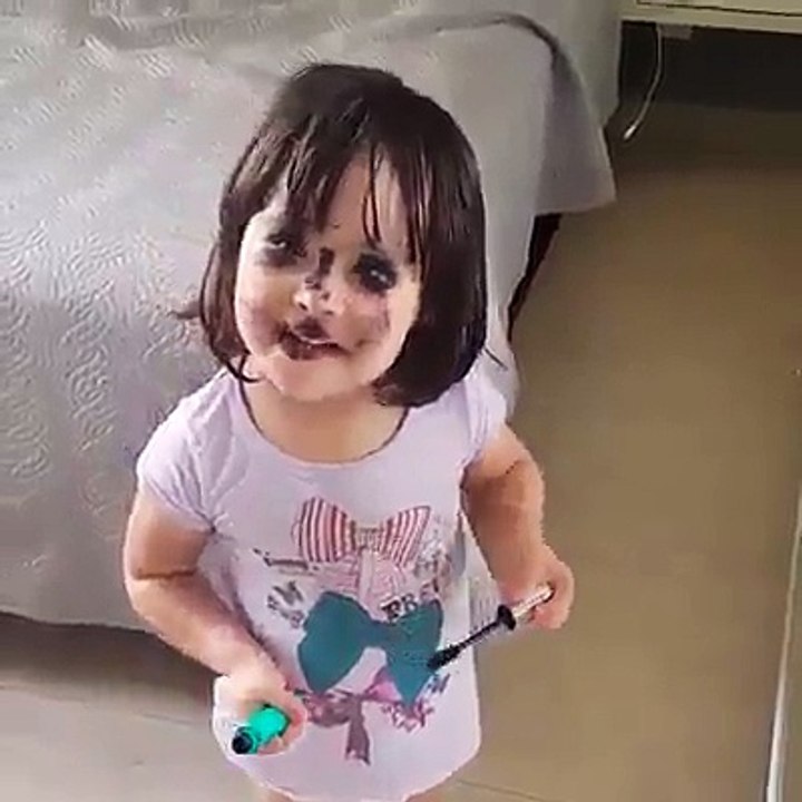 Petit tuto makeup sympa pour les enfants... ahaha