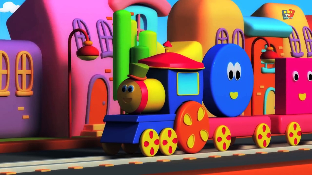 Bob le Train - Visite du camp militaire - BOB les rimes de train maternelles! - Army Camp