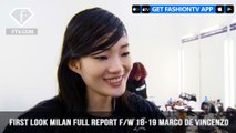 Marco de Vincenzo Disconnection First Look Milan Full Report Fall/Winter 2018-19 | FashionTV | FTV
