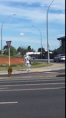 L'homme papier d'aluminium