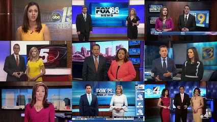 La propagande des chaines locales de TV americaines