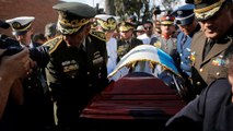 Indignación ante el funeral con honores al exdictador Ríos Montt