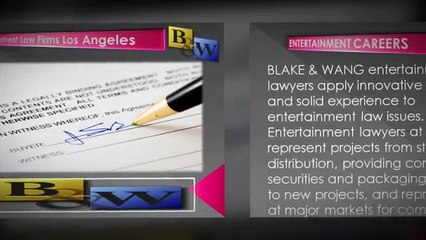 Entertainment Law Firms Los Angeles 