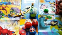 Toy Surprise Kinder Joy Egg, Spiderman Marvel, Monsters, Mickey Mouse clubhouse..