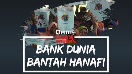 #HOAXSABER | Bank Dunia Bantah hanafi