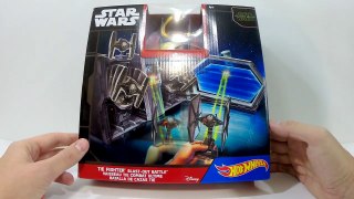 Hot Wheels do Star Wars Disney Tie Fighter Blast-Out Battle - Mattel