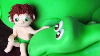 Good Dinosaur, Spot Fondant Figurine - How To With The Icing Artist
