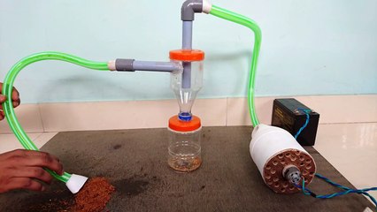 How to Make Cyclone Dust Collector for Vacuum Cleaner at home