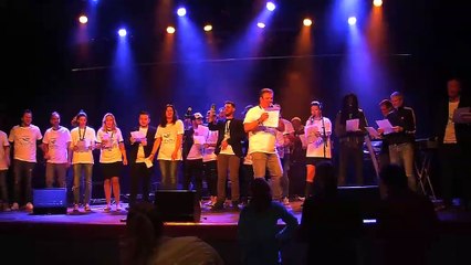 Le "final" de cette soirée au profit de l'association "Une pause pour soi"