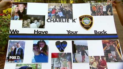 Officers escort fallen colleague's daughter to prom