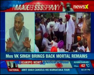 MoS brings back mortal remains of 38 Indians; Amrinder Singh calls for strict security