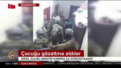 Çocuğu gözaltına aldılar