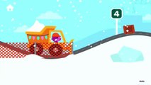 เกมส์ รถแม็คโคร รถขุดดิน รถดั้ม รถดันดิน ในหิมะ - Holiday Trucks and Diggers