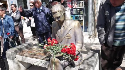 Yazar Sabahattin Ali ölüm yıldönümünde anıldı - BALIKESİR