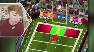 BLOCKY FOOTBALL - ENDLESS ARCADE RUNNER (iPad Gameplay Video)