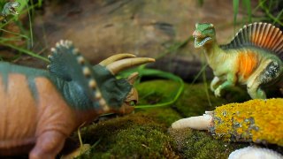 Мультики про динозавров. Спинозавр или Диметродон виновен в гибели Трицератопса