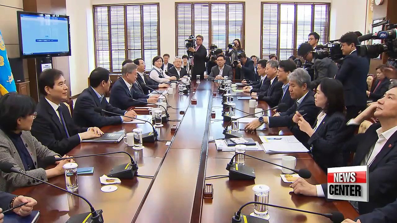 S. Korean president calls Korea, U.S. FTA revision talks "job well done"