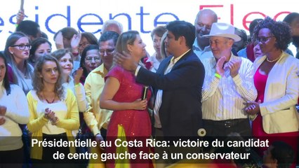 Election au Costa Rica: Alvarado promet d'"unifier" le pays